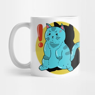 Angry Caught Cat Mug